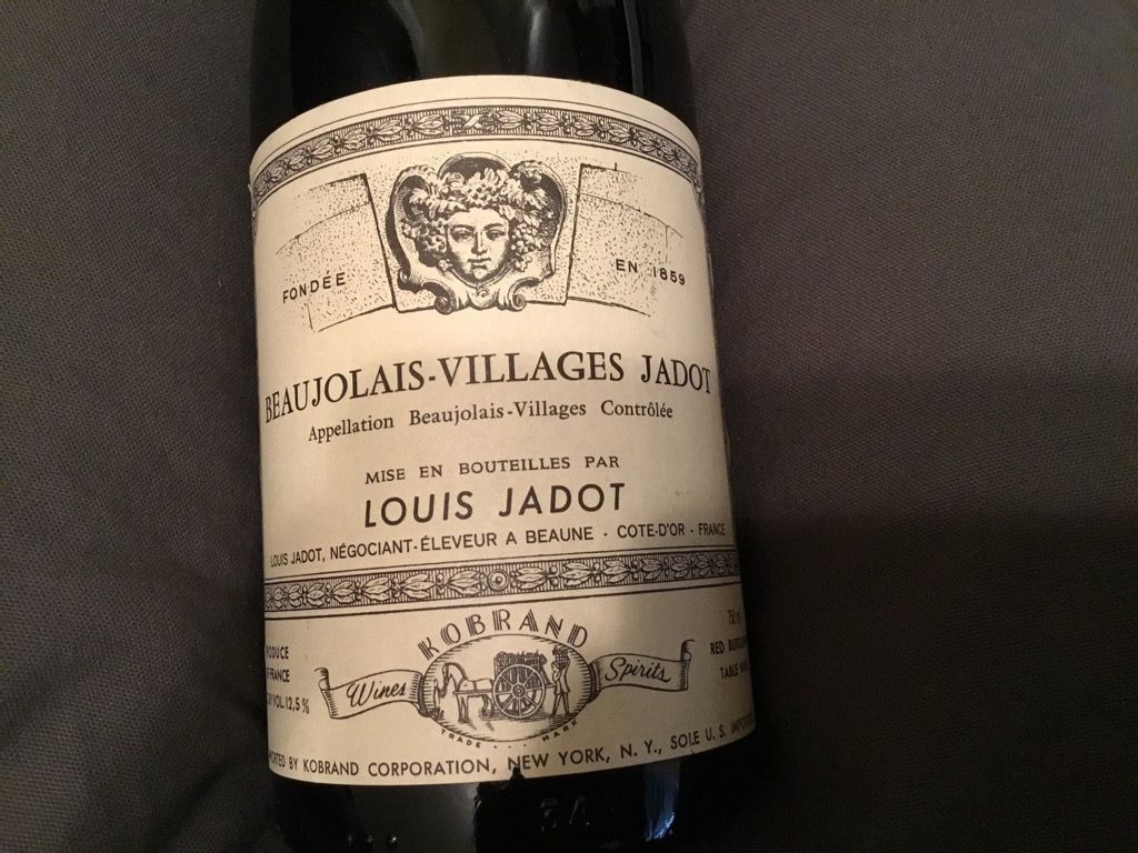 1995 Domaine/Maison Louis Jadot Beaujolais Villages