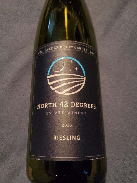 2013 North 42 Degrees Riesling, Canada, Ontario, Lake Erie North Shore ...
