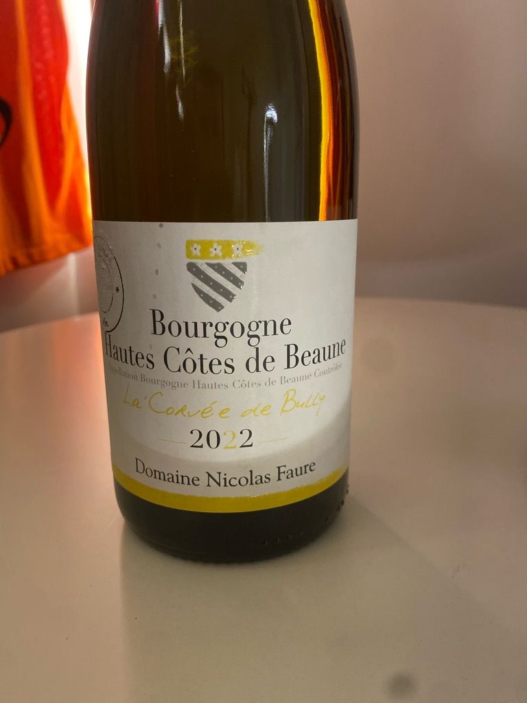 2022 Domaine Nicolas Faure Bourgogne Hautes-Côtes de Beaune La