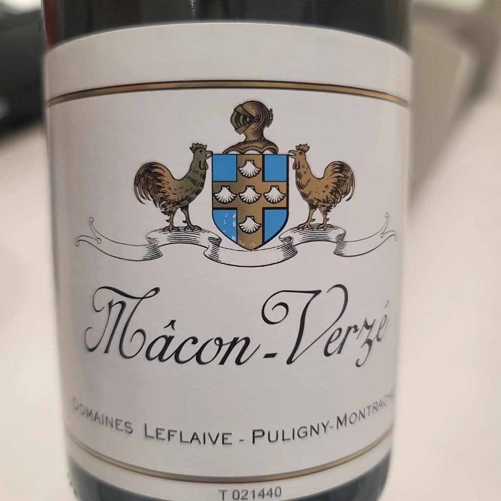 2022 Domaine Leflaive Mâcon-Verzé - CellarTracker