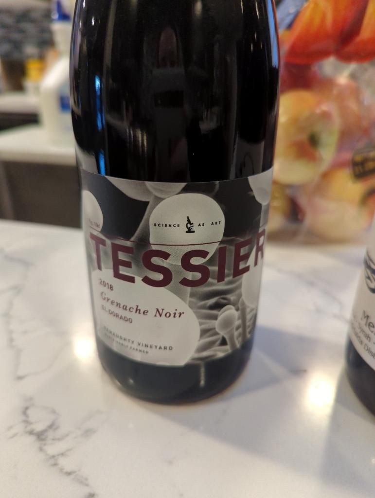 2019 Tessier Winery Gamay Noir Barsotti Vineyard, USA, California