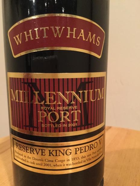 1853 Whitwham Porto Millennium- Reserve King Pedro V - CellarTracker