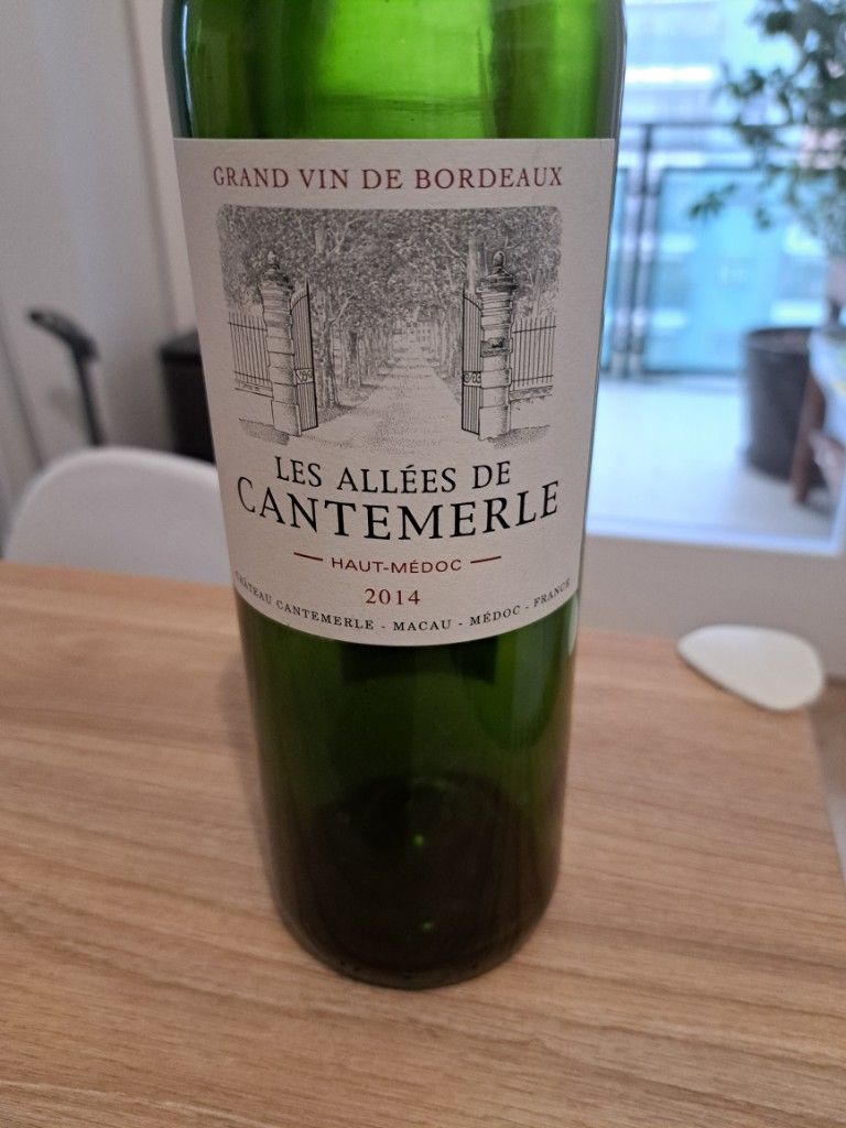 2014 Château Cantemerle Les Allées de Cantemerle - CellarTracker