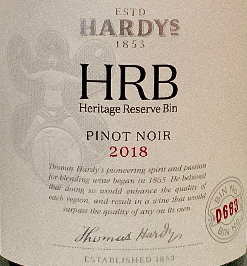 Вино красное hardys hrb Pinot Noir сухое 750мл (9311043731686)