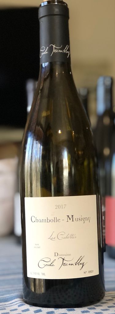 2017 Cecile Tremblay Chambolle-Musigny Les Cabottes - CellarTracker