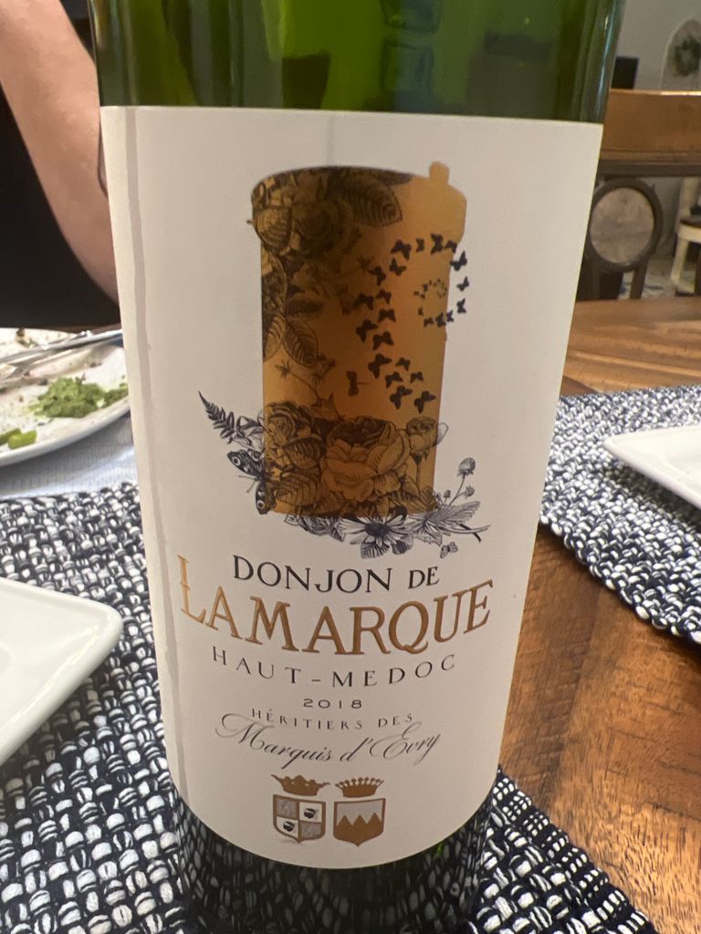 2018 Château de Lamarque Donjon - CellarTracker