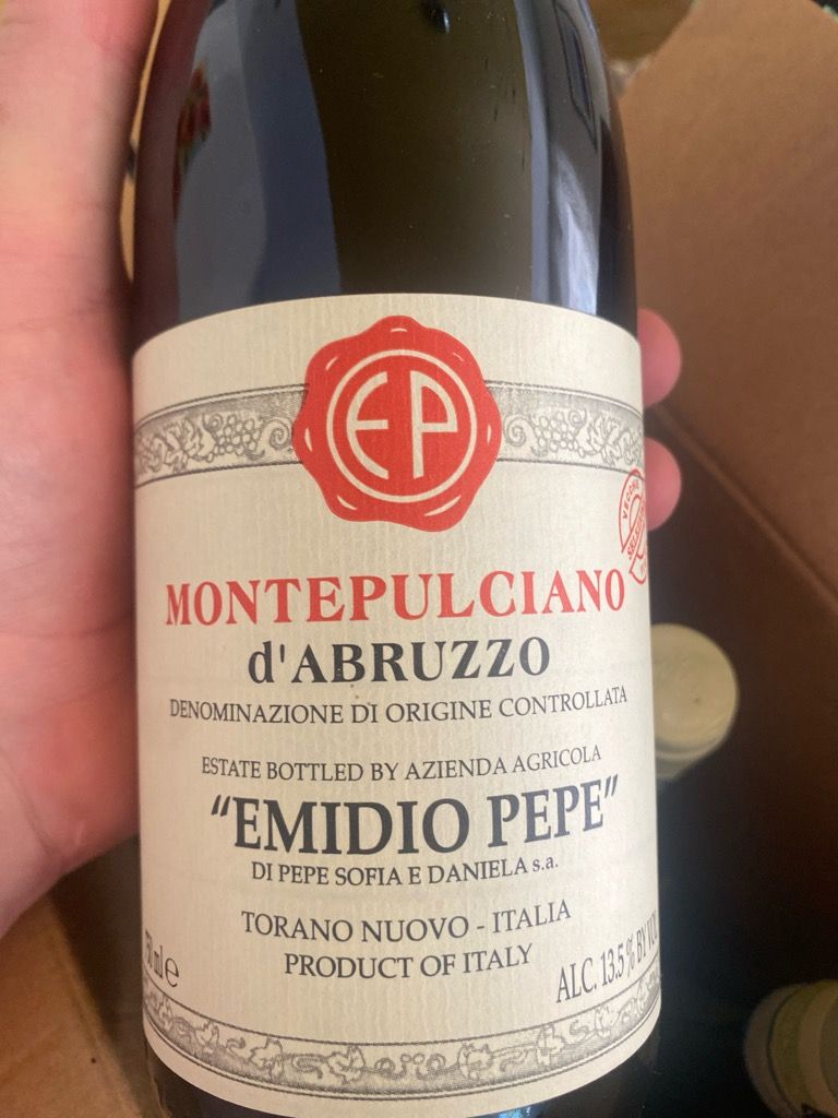 2021 Emidio Pepe Montepulciano d'Abruzzo Vecchie Vigne Branella