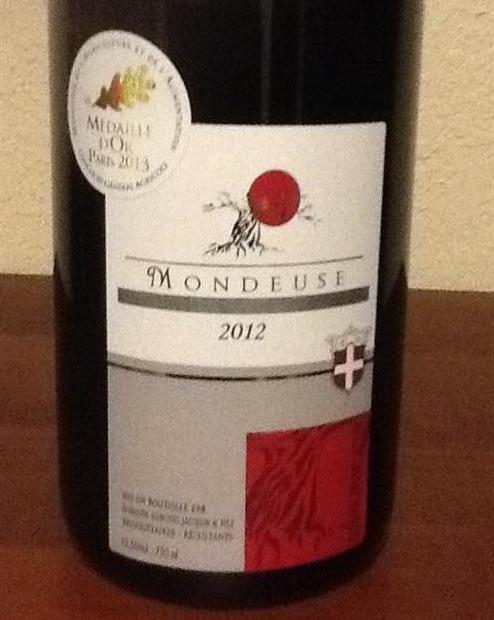 2023 Domaine Edmond Jacquin & Fils Mondeuse Vin de Savoie