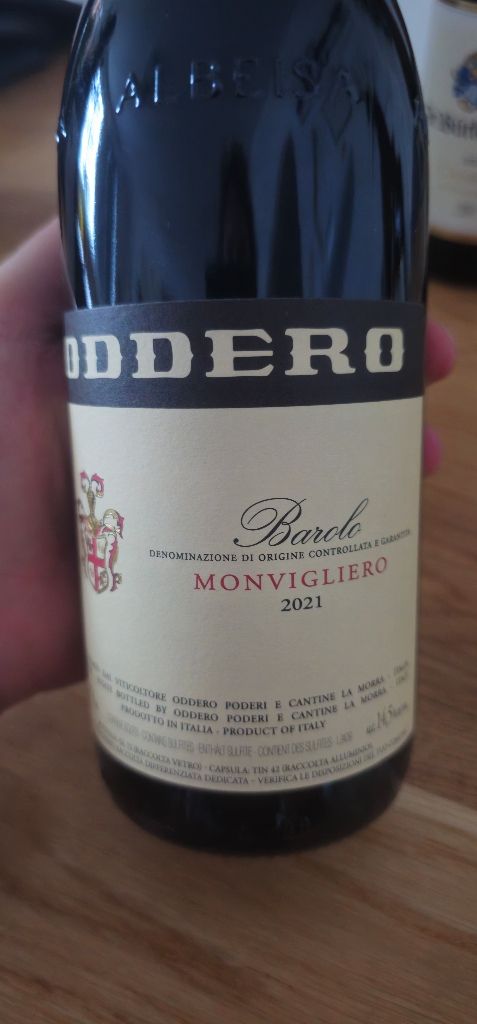 2020 Oddero Barolo Monvigliero - CellarTracker