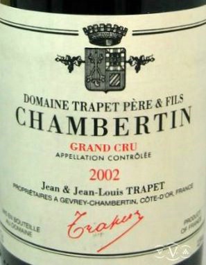2002 Domaine Trapet Chambertin - CellarTracker
