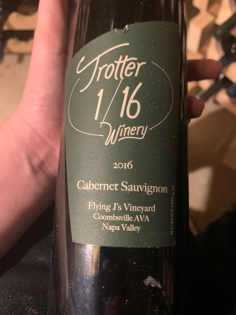 2016 Trotter 1/16 Sauvignon Flying J, USA, California, Napa