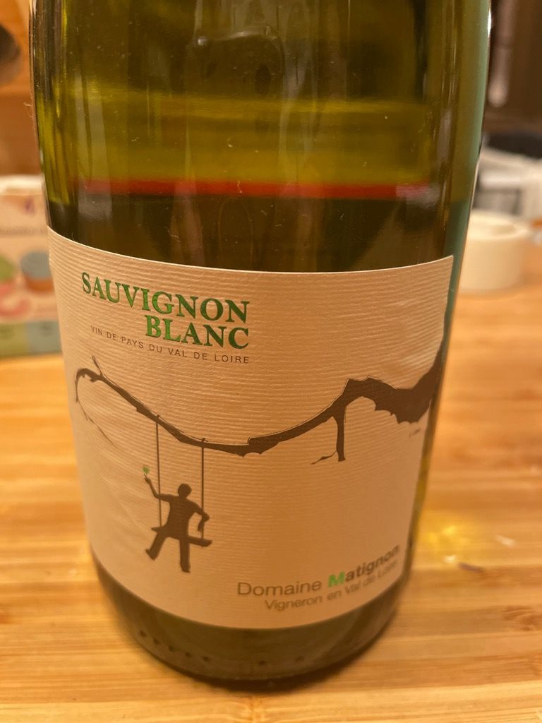 2018 Domaine Matignon Sauvignon, France, Loire Valley CellarTracker