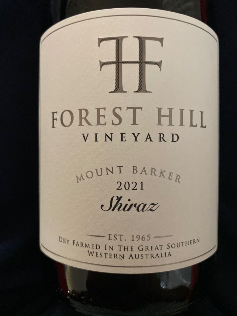 2022 Forest Hill Vineyard Malbec Estate, Australia, Western Australia