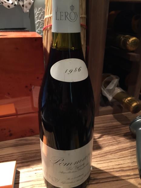 1979 Maison Leroy Pommard Les Vignots - CellarTracker