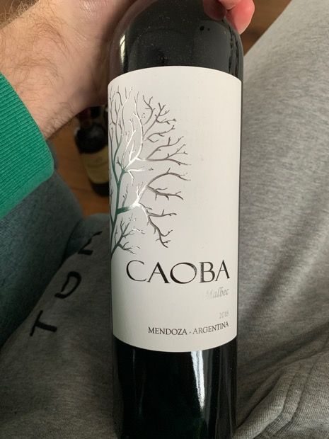 2019 Caoba Malbec - CellarTracker