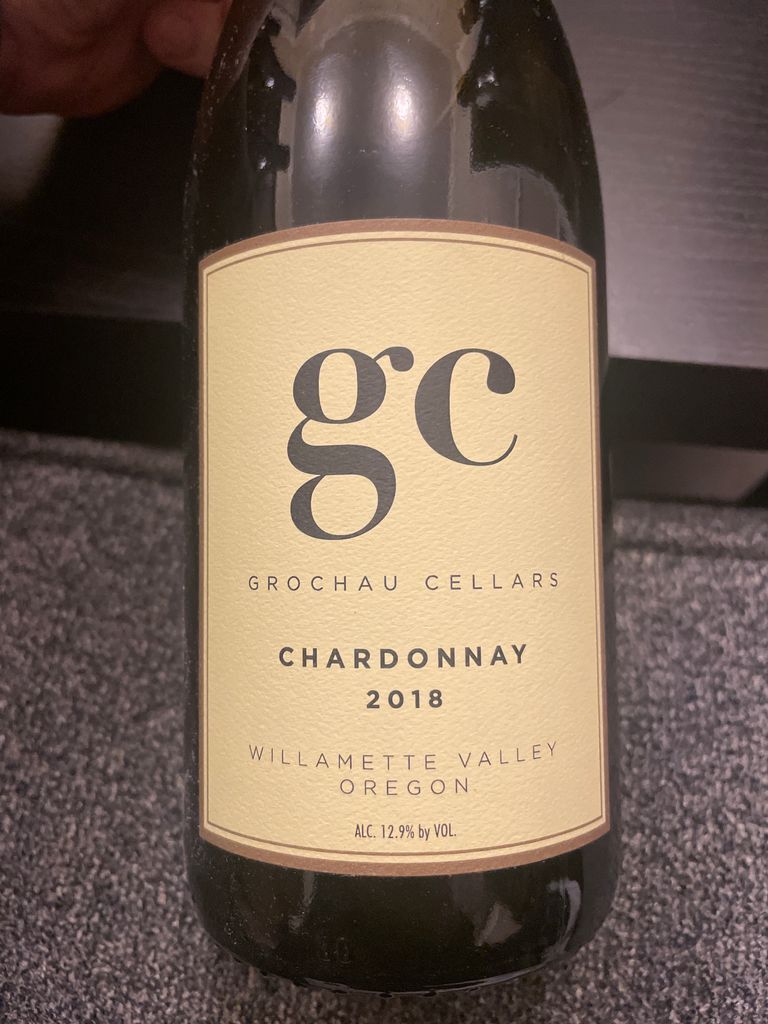 2018 Grochau Cellars Chardonnay, USA, Oregon, Willamette Valley
