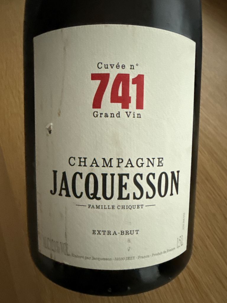 N.V. Jacquesson & Fils Champagne Cuvée No. 741 Extra-Brut