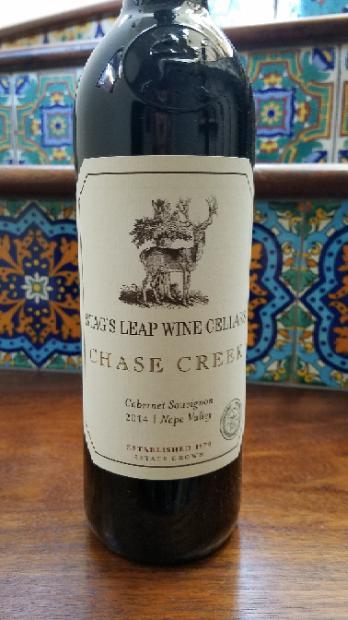 2017 Stag's Leap Wine Cellars Cabernet Sauvignon Chase Creek