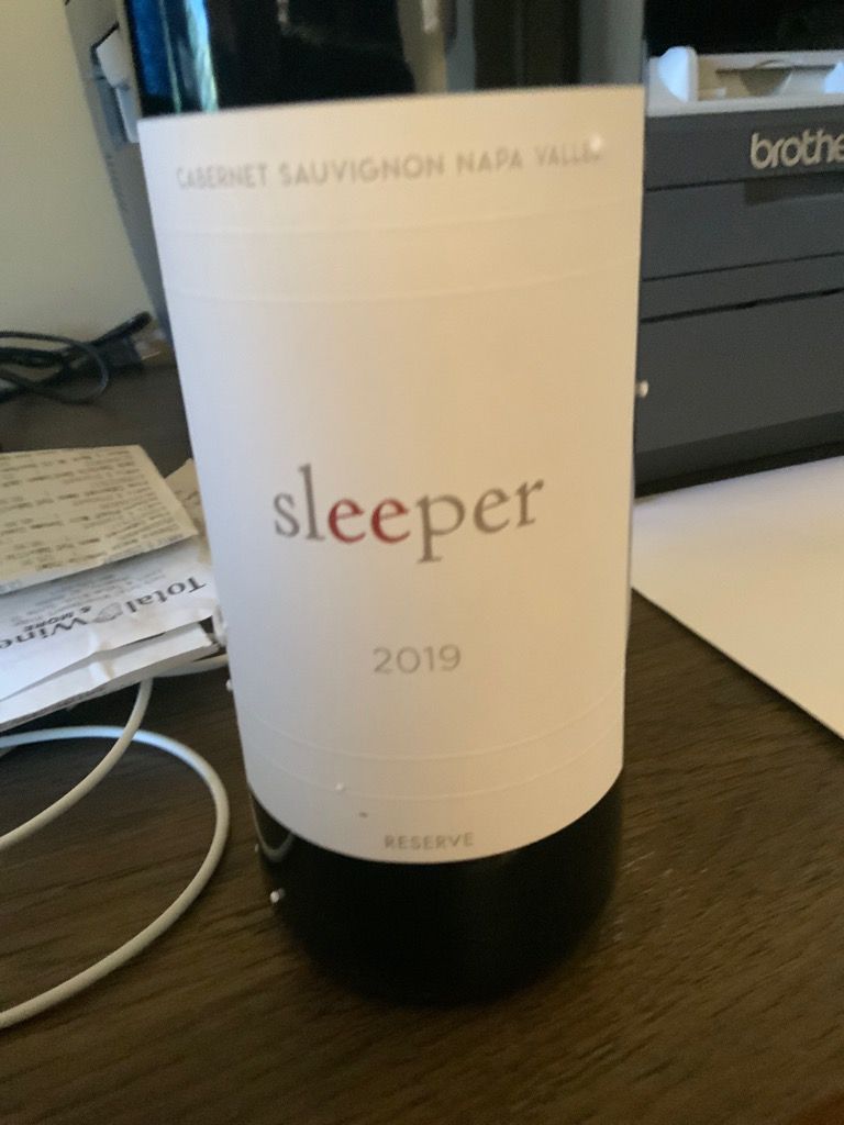 2019 Sleeper Cabernet Sauvignon Reserve, USA, California, Napa Valley