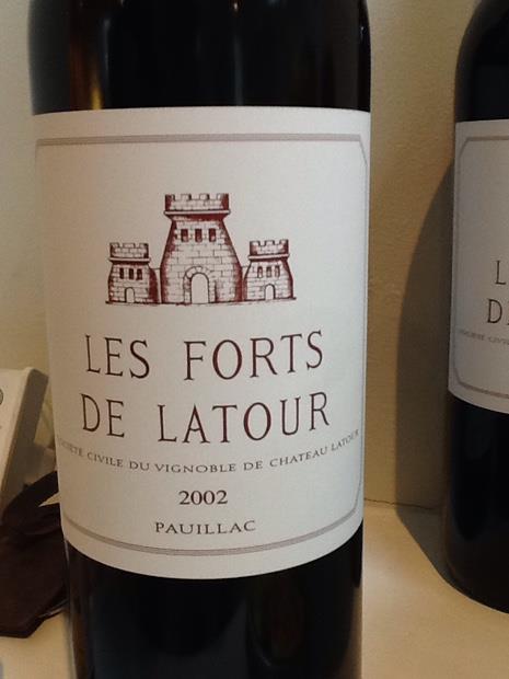 値引きLes Forts de Latour 2002-