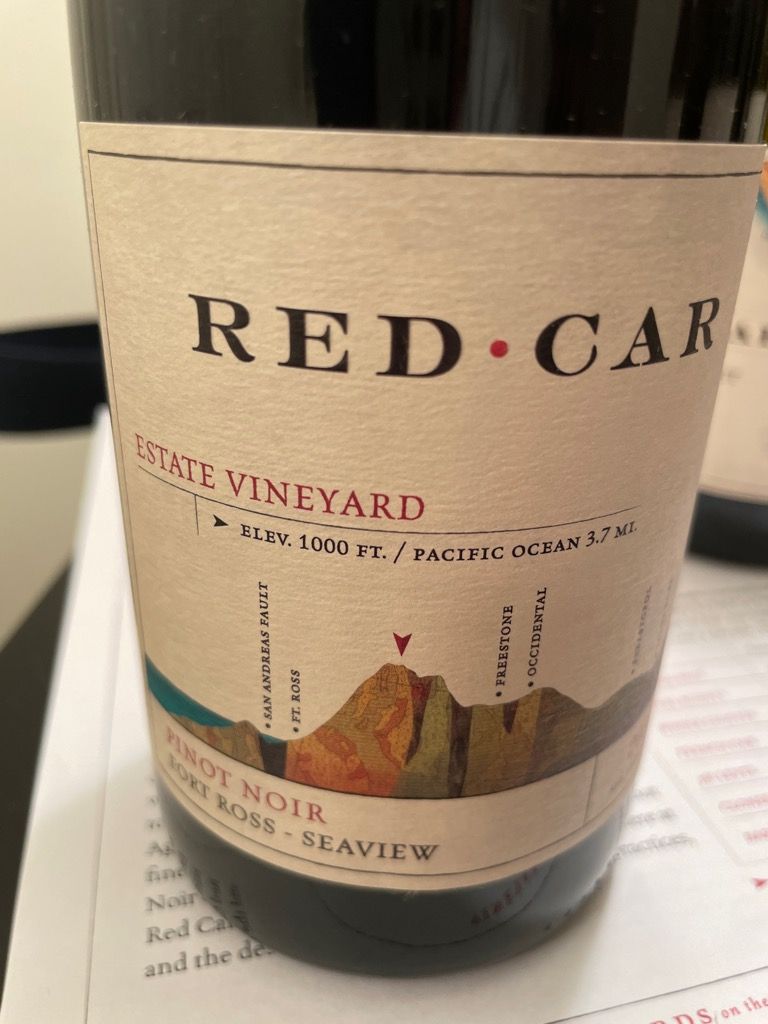 2020 Red Car Pinot Noir Estate Vineyard USA California Sonoma County 2020-red-car-pinot-noir-estate-vineyard-usa-california-sonoma-county