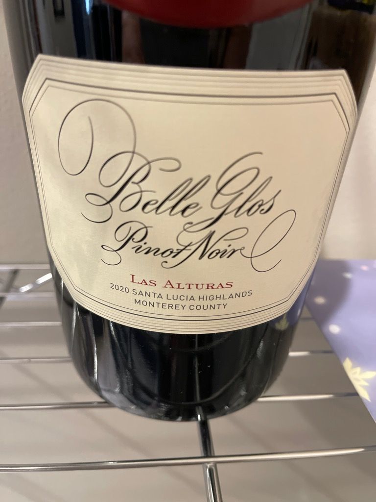 PINOT NOIR - BELLE GLOS LAS ALTURAS 2017 American Red Wine