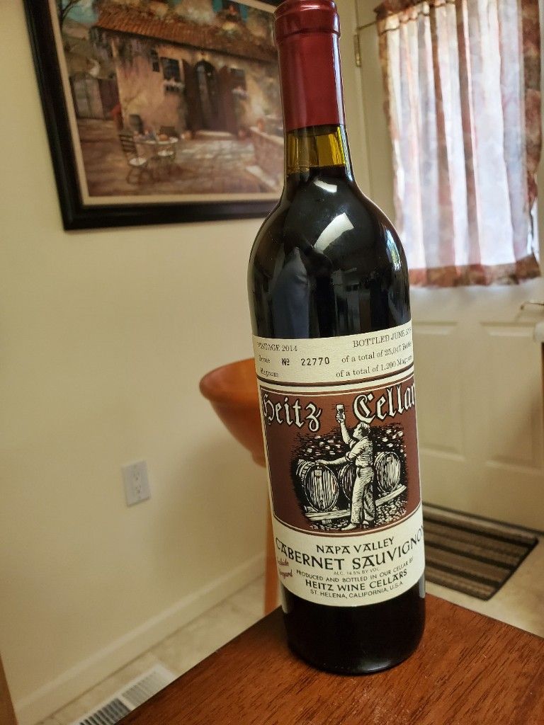 2014 Heitz Cellar Cabernet Sauvignon Trailside Vineyard