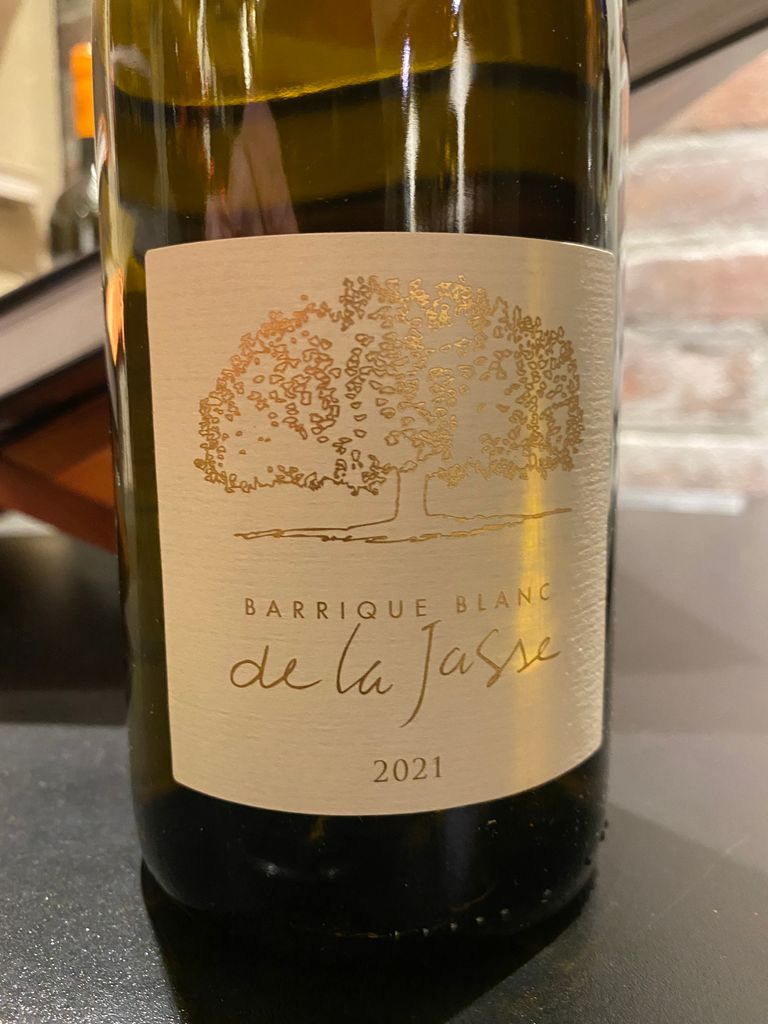 2021 Domaine de la Jasse Vin de Pays d'Oc Barrique Blanc, France