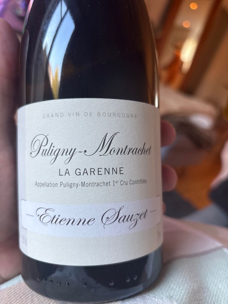 2022 Etienne Sauzet Puligny-Montrachet 1er Cru La Garenne