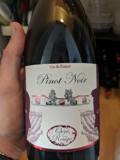 2016 Domaine de l'Ocre Rouge Pinot Noir, France, Languedoc Roussillon ...
