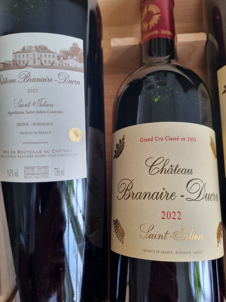 Château Limbourg&Château Branaire-Ducru 2022 Château Branaire-Ducru - CellarTracker