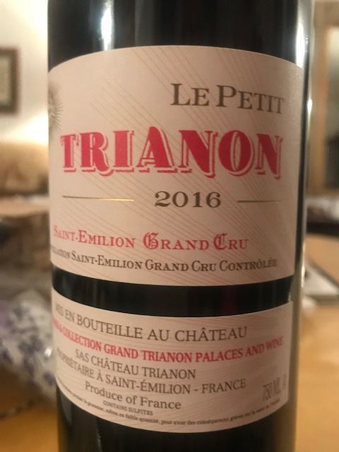 16 Le Petit Trianon France Bordeaux Libournais St Emilion Grand Cru Cellartracker