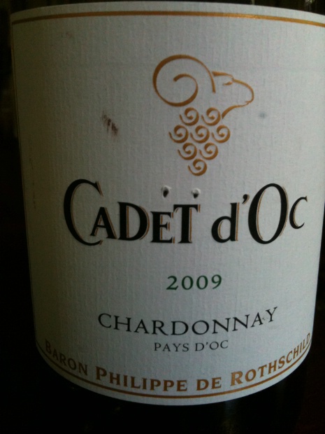 01 Baron Philippe De Rothschild Chardonnay Cadet D Oc France Languedoc Roussillon Vin De Pays D Oc Cellartracker