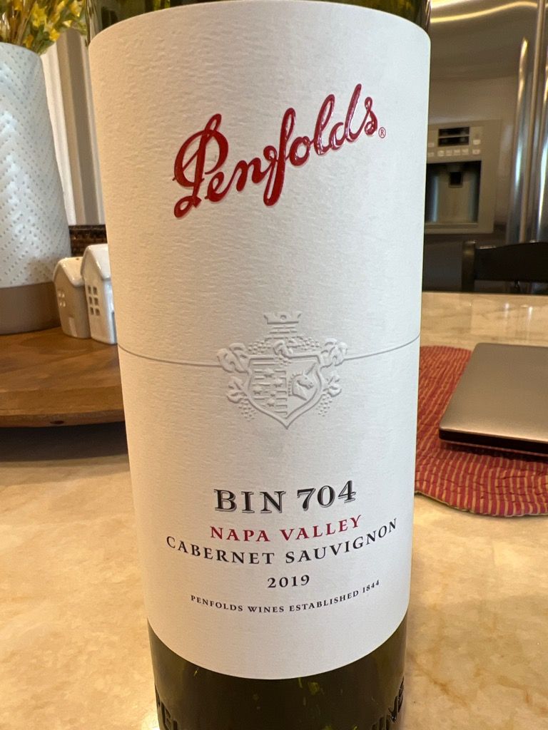 2019 Penfolds Sauvignon Bin 704 Napa Valley, USA, California, Napa Valley CellarTracker