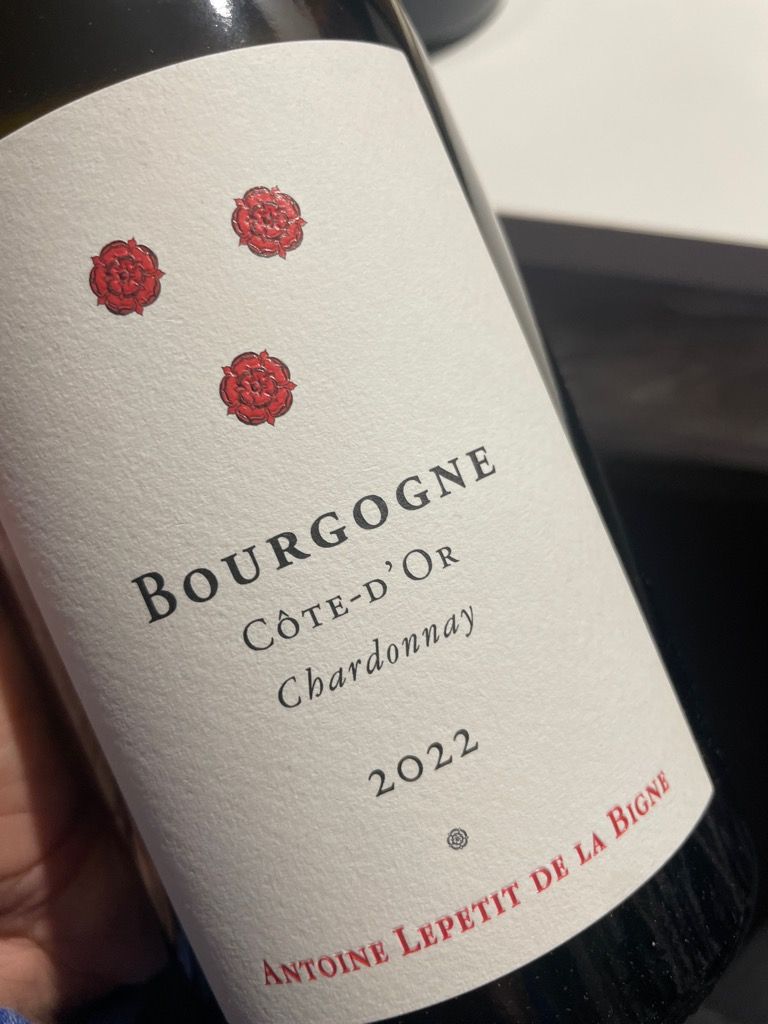 Pierre Ronde 2023 La Pierre Ronde Chardonnay Bourgogne Côte d'Or, France, Burgundy ...