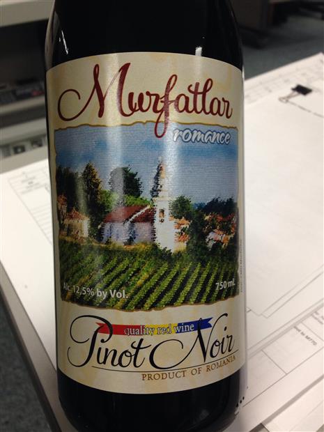2012 Murfatlar Pinot Noir, Romania, Medgidia - CellarTracker