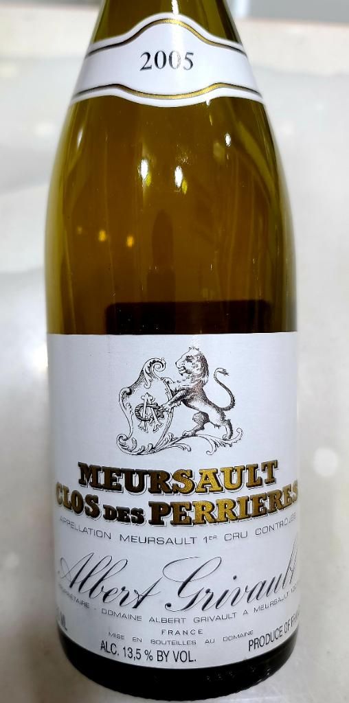 2017 Albert Grivault Meursault 1er Cru Clos des Perrières