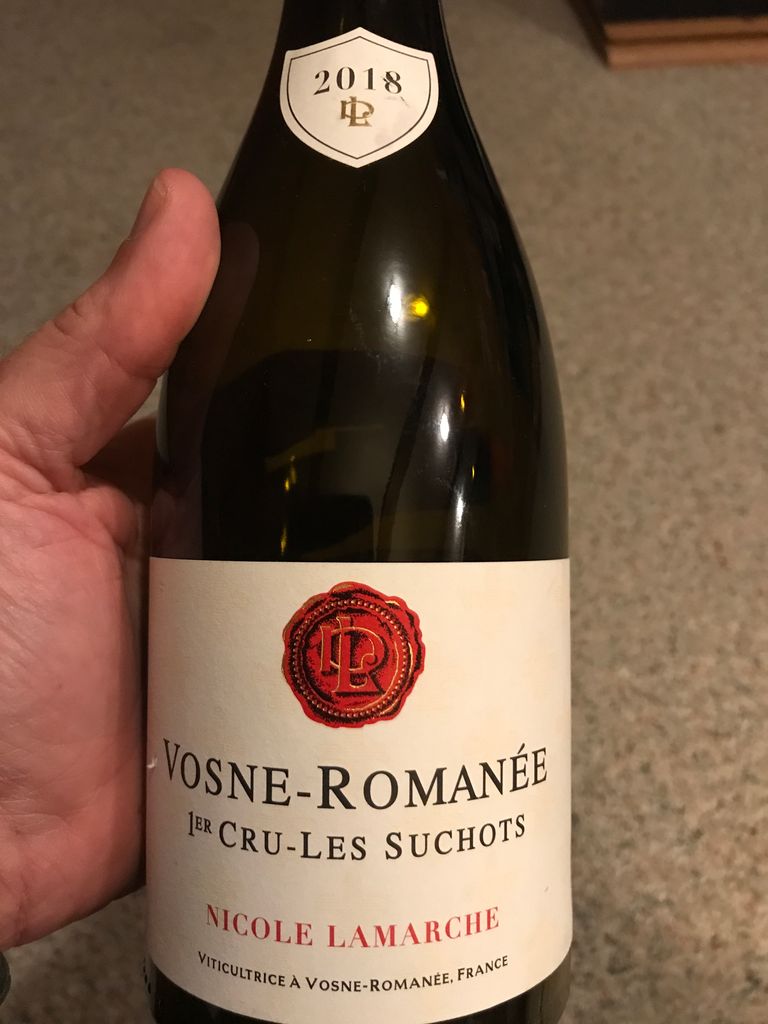 2018 Domaine Nicole Lamarche Vosne-Romanée 1er Cru Les Suchots