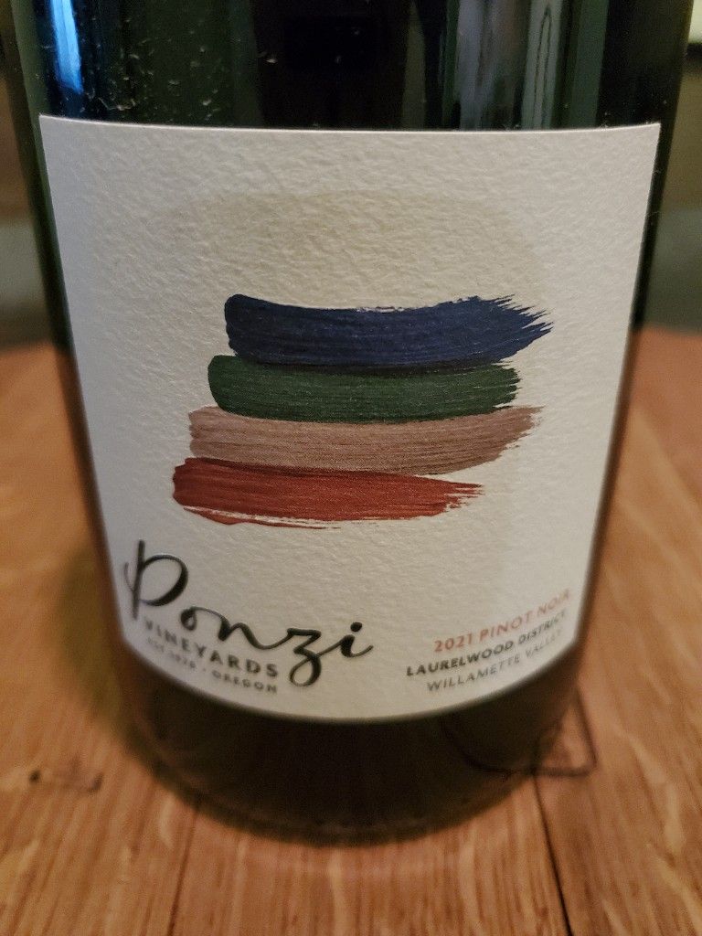 Ponzi pinot noir best sale