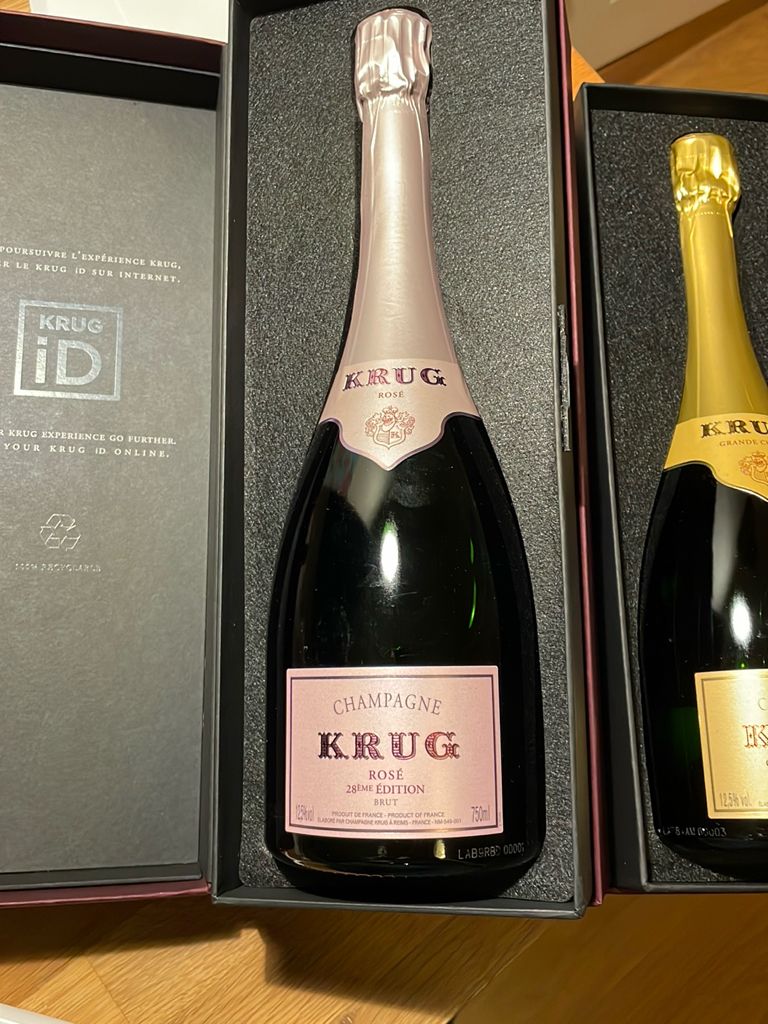 N.V. Krug Champagne Brut Rosé Edition 28eme - CellarTracker