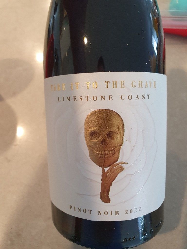 2022 Fourth Wave Wine Partners Pinot Noir Take it to the Grave, Australia, South Australia