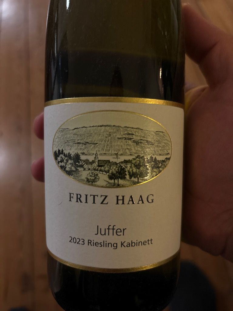 2023 Fritz Haag Brauneberger Juffer Riesling Kabinett - CellarTracker