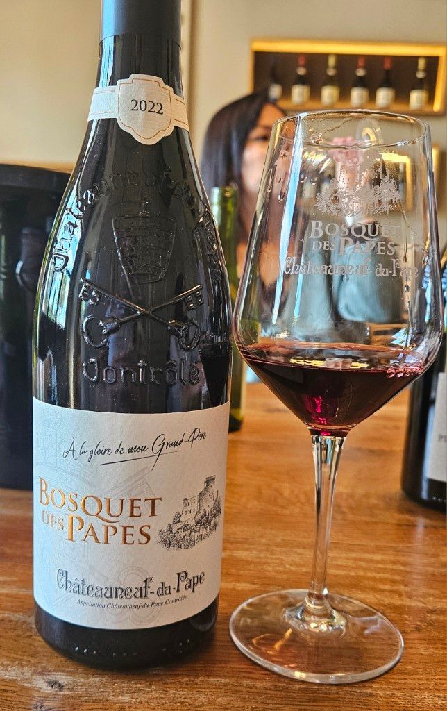Bosquet des Papes Châteauneuf-du-Pape 2022 Bosquet des Papes Châteauneuf-du-Pape A la Gloire de mon