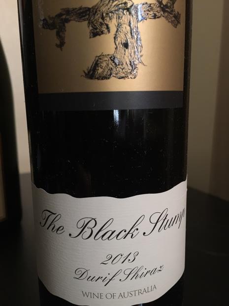 The black deals stump wine