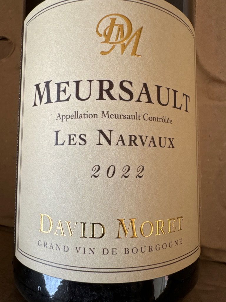 2023 David Moret Meursault Les Narvaux - CellarTracker