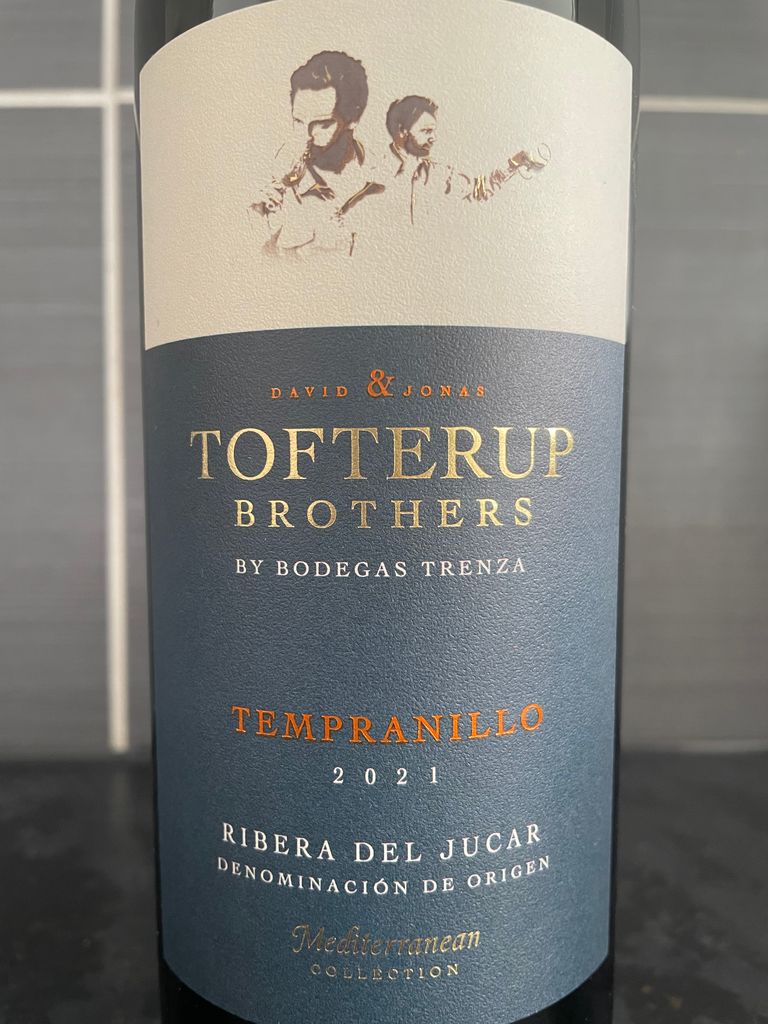 2022 Bodegas Trenza Tempranillo Ribera del Júcar Tofterup Brothers ...