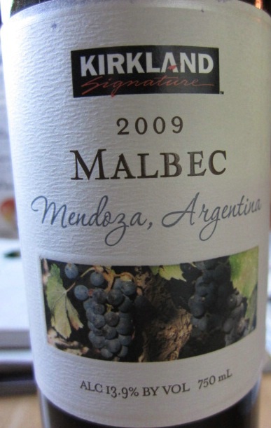 kirkland malbec wine