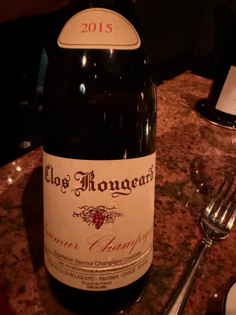 2016 Clos Rougeard (Foucault) Saumur-Champigny - CellarTracker