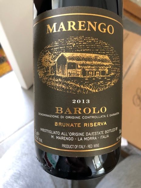 2013 M. Marengo Barolo Riserva Brunate CellarTracker