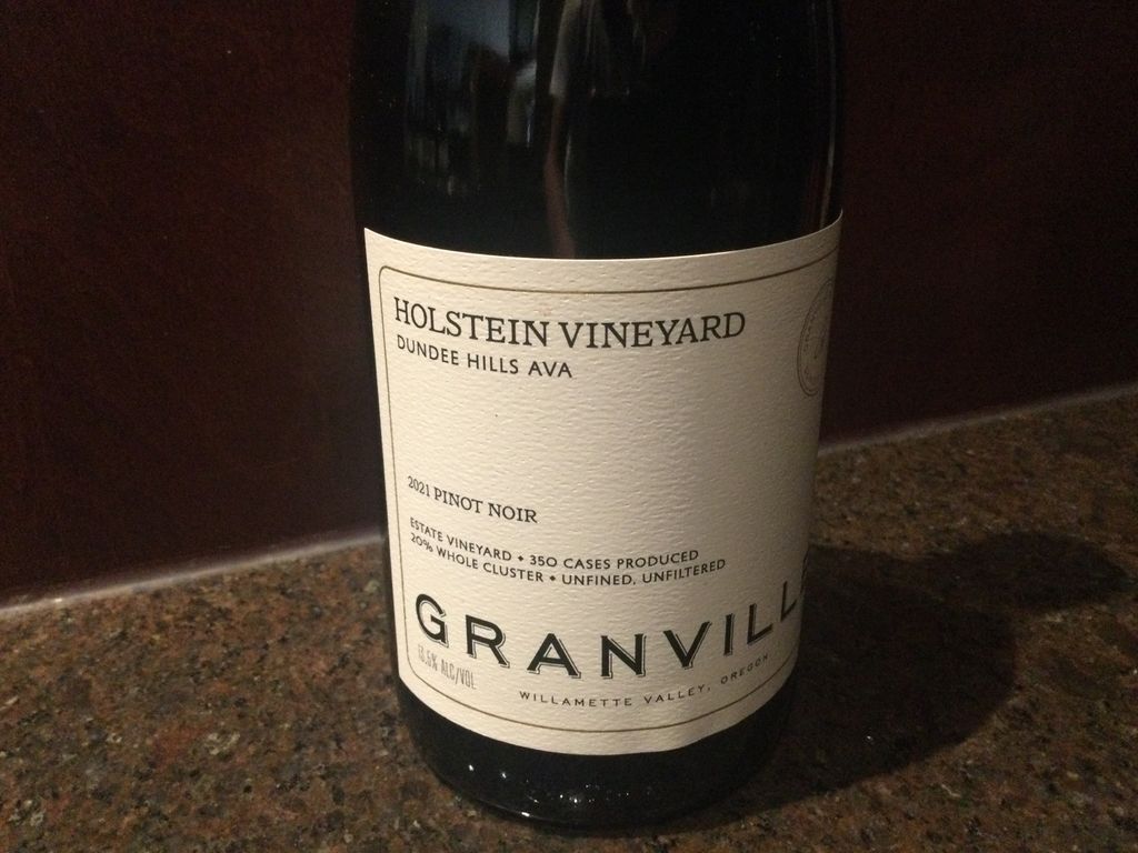 2018 Granville Pinot Noir Holstein Vineyard, USA, Oregon, Willamette